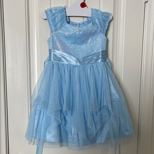 Jona Michelle Light Blue Sparkle Costume Dress
